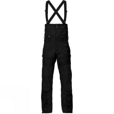 Pantalones Fjallraven Keb Eco-Shell Bib Hombre - Negras - Chile RVK189306